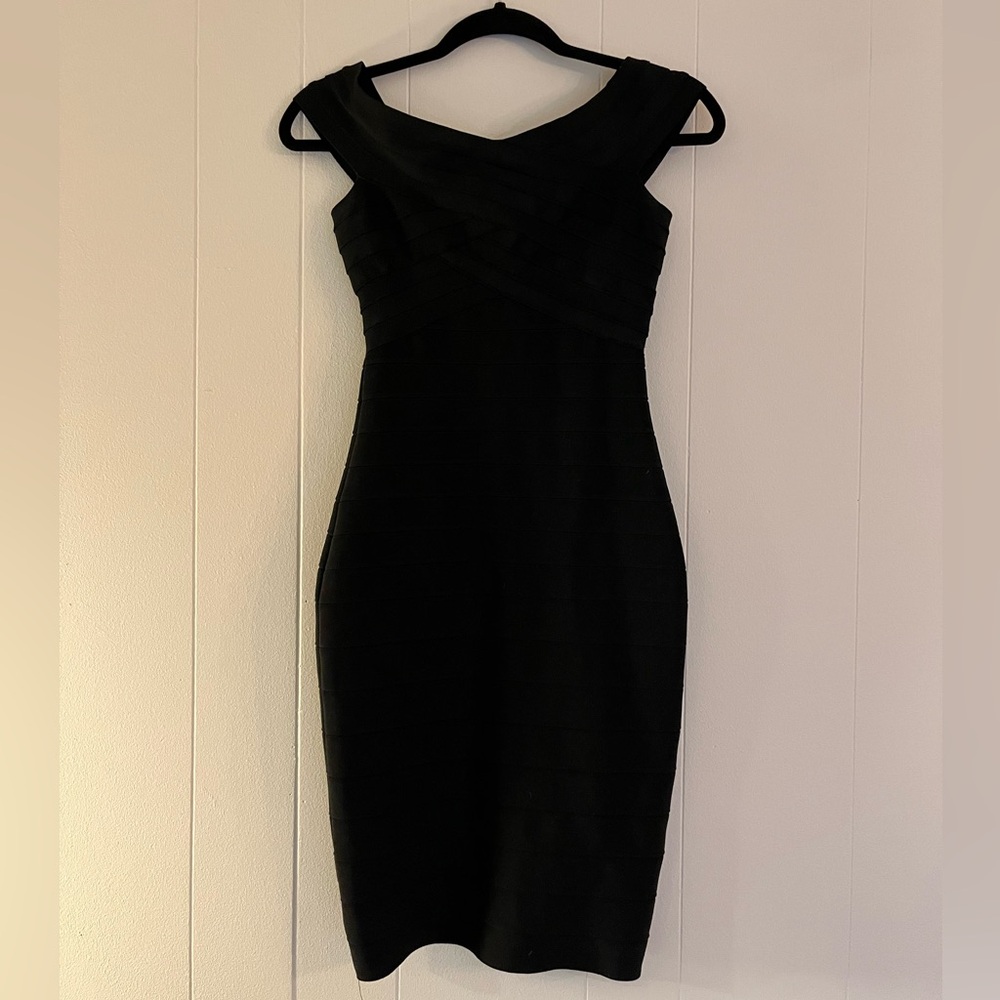 The Little Pearls of Life - Off The Shoulder Elegant Bandage Dress